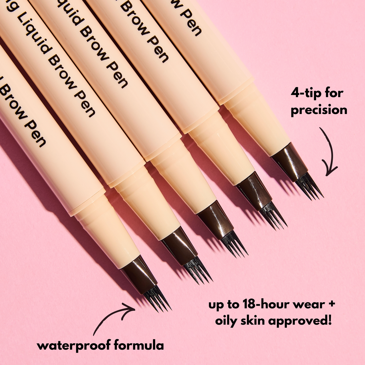 Ultimate Starter Brow: Microblading Pen + 2-in-1 Brow Gel + Dual-Ended Brush