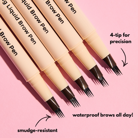 Microblading 4-Tip Hair-Stroke Brow Pen