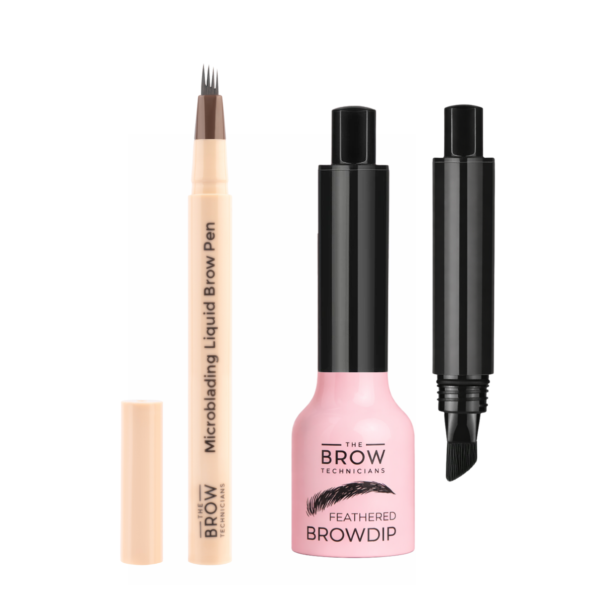 Microbladed Effect Duo: Feathered Brow Dip + Microblading Pen