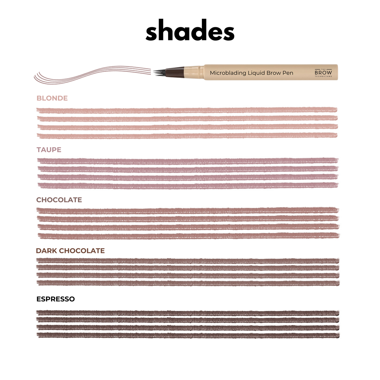 Ultimate Starter Brow: Microblading Pen + 2-in-1 Brow Gel + Dual-Ended Brush