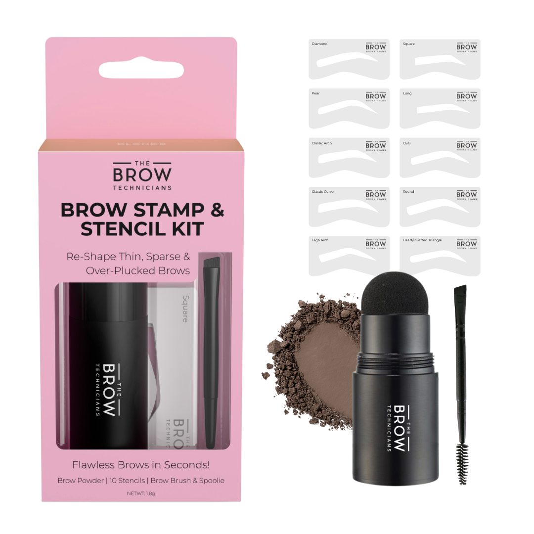 Brow Powder Stamp and Stencil Kit