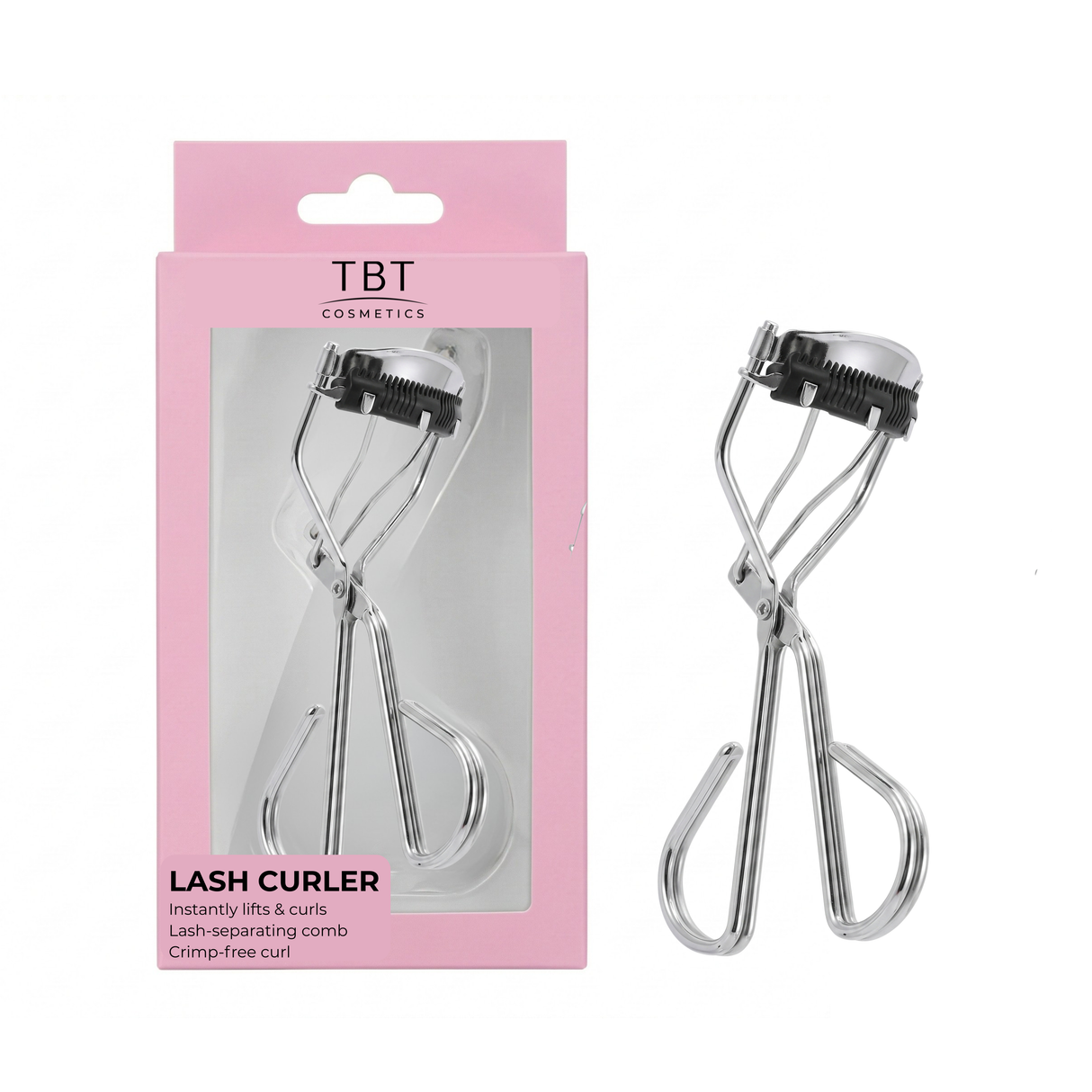 2 In 1 Lash Curler with Built-In Comb