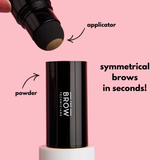Eyebrow Powder Stamp and Stencil Kit