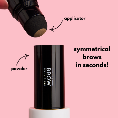 Eyebrow Powder Stamp and Stencil Kit