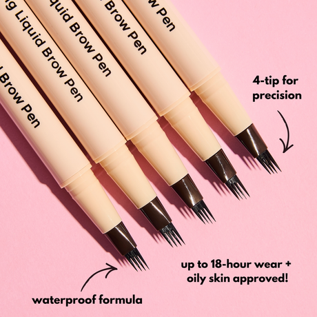 Hair-Stroke Brow Duo: Microblading 4-Tip Brow Pens