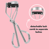 2 In 1 Lash Curler with Built-In Comb