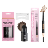 Flawless Brows Duo: Eyebrow Stamp Kit & Waterproof Pencil