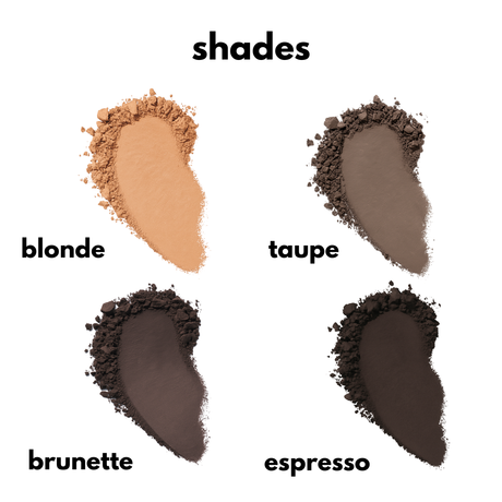 Eyebrow Powder Stamp and Stencil Kit