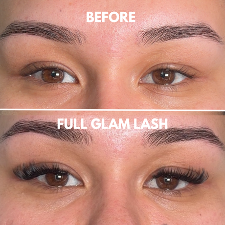Pre-Glued Cluster Lashes with Applicator